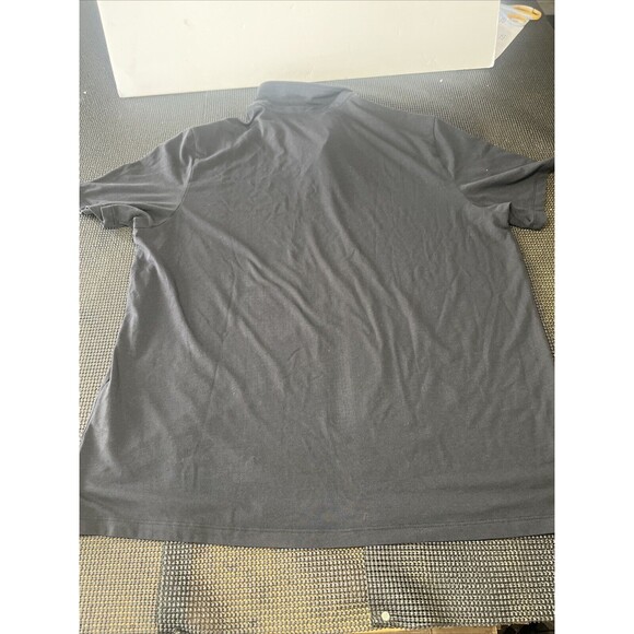 Vineyard Vines Edgartown Polo Shirt XL Black Solid Pima - Picture 6 of 6